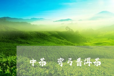 中茶 弯弓普洱茶/2023031757272